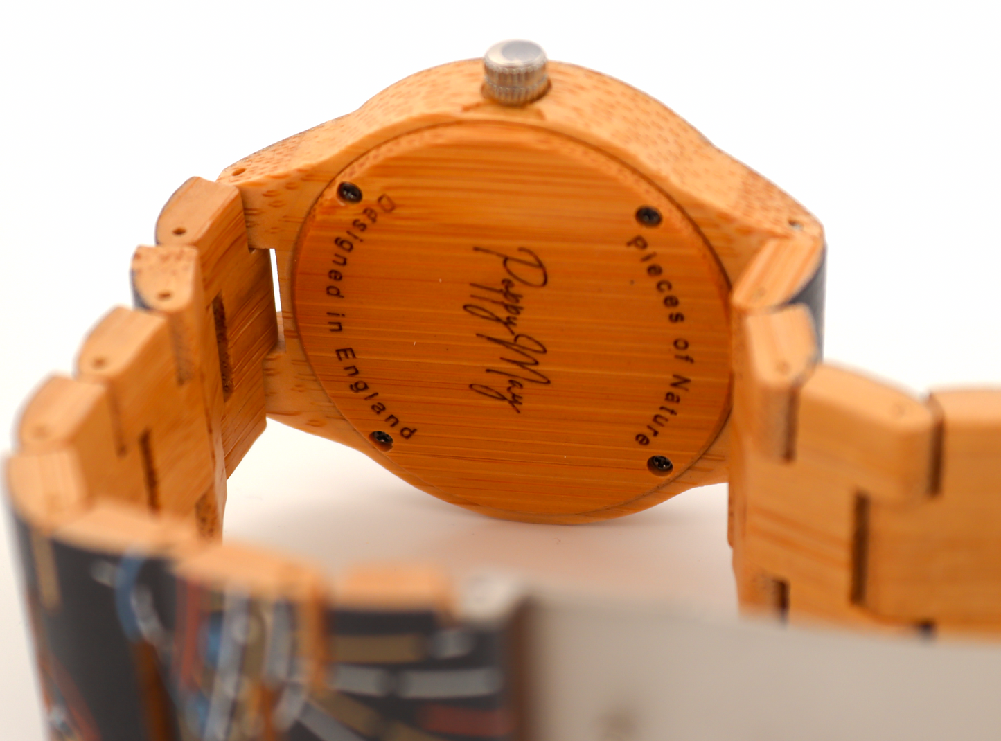 Poppy May Bamboo Watch