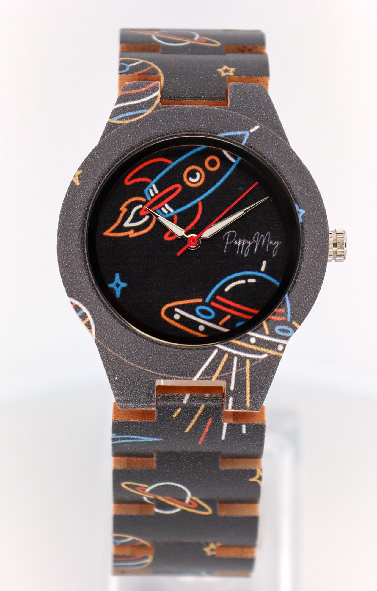 Poppy May Bamboo Watch