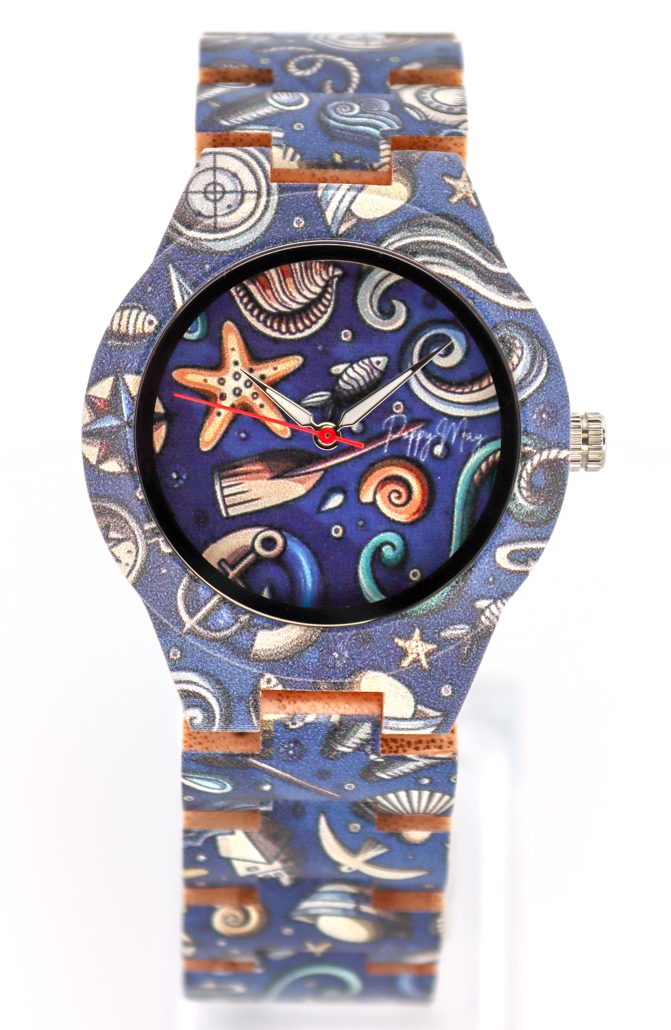Poppy May Bamboo Watch